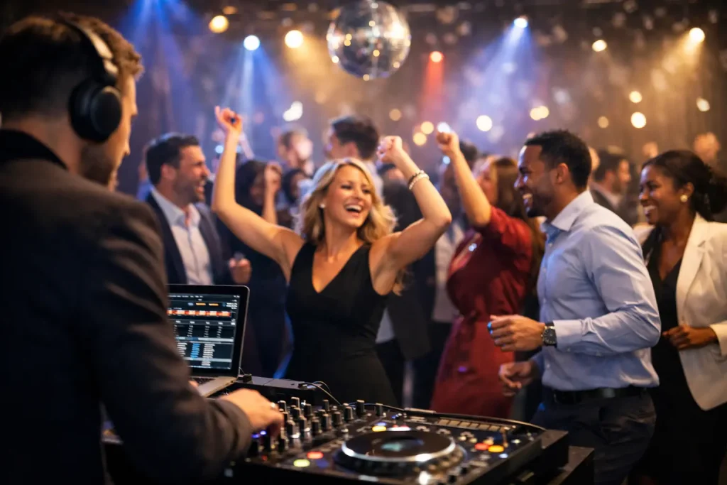 Corporate Party DJ Hire That Fills Dancefloors