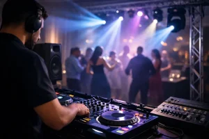 Why Hire a DJ With Sound and Lighting